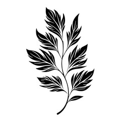 Obraz premium Silhouette rose, rose vector, flower svg, vector flower, herb, branch, line art, outline, eps, png, svg, flower, floral, vector, leaf, plant, nature, tree, leaves, illustration, spring, flora, design,