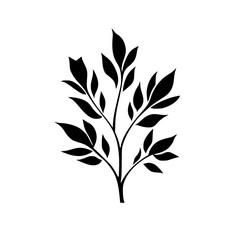 Silhouette rose, rose vector, flower svg, vector flower, herb, branch, line art, outline, eps, png, svg, flower, floral, vector, leaf, plant, nature, tree, leaves, illustration, spring, flora, design,