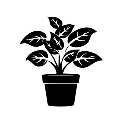  leaf vector, herb silhouette, silhouette plant, silhouette flower, silhouette floral, plantpot, leaf, tree, plant, nature, vector, bamboo, pattern, branch, silhouette, floral, flower, design, 