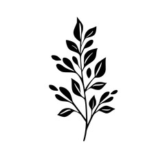 Silhouette rose, rose vector, flower svg, vector flower, herb, branch, line art, outline, eps, png, svg, flower, floral, vector, leaf, plant, nature, tree, leaves, illustration, spring, flora, design,