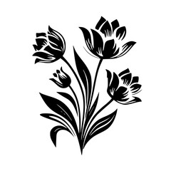 flower svg, vector flower, herb, branch, line art, outline, eps, png, svg, flower, floral, vector, nature, leaf, rose, illustration, plant, design, vintage, pattern, flowers, art, drawing, tulip, 