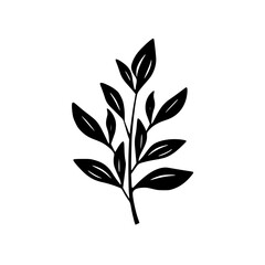  leaf vector, herb silhouette, silhouette plant, silhouette flower, silhouette floral, plantpot, leaf, tree, plant, nature, vector, bamboo, pattern, branch, silhouette, floral, flower, design, illustr