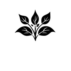  leaf vector, herb silhouette, silhouette plant, silhouette flower, silhouette floral, plantpot, leaf, tree, plant, nature, vector, bamboo, pattern, branch, silhouette, floral, flower, design, illustr
