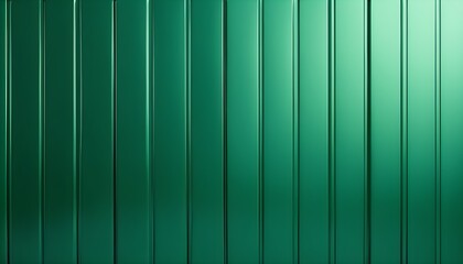 Green striped metal background 