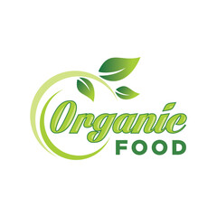 Green Healthy Organic Natural Eco Bio Food Products Label 