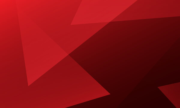 Abstract red triangle background. Vector illustration