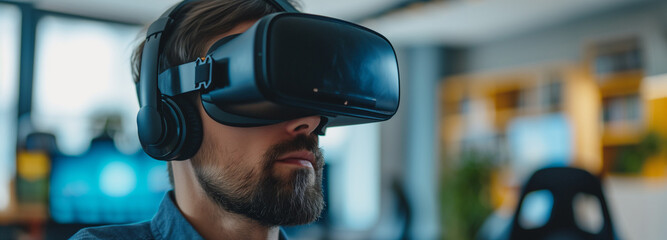 VR goggles in the workplace: The future of innovative interaction methods like eye and head tracking for intuitive control in virtual spaces, with a focus on safety and privacy