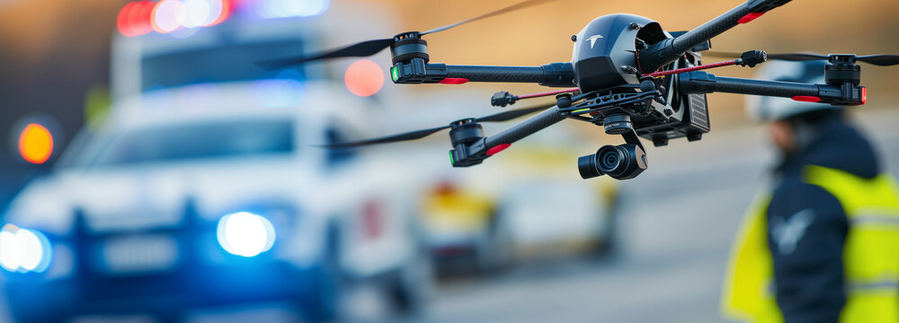 Drones for enhancing security: 24/7 live monitoring