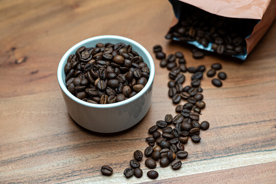 Kaffeebohnen ger&ouml;stet