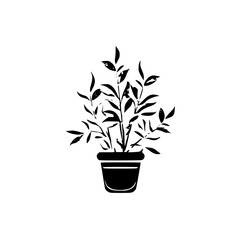  leaf vector, herb silhouette, silhouette plant, silhouette flower, silhouette floral, plantpot, leaf, tree, plant, nature, vector, bamboo, pattern, branch, silhouette, floral, flower, design,