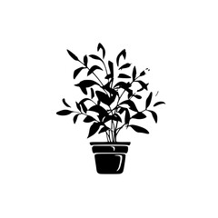  leaf vector, herb silhouette, silhouette plant, silhouette flower, silhouette floral, plantpot, leaf, tree, plant, nature, vector, bamboo, pattern, branch, silhouette, floral, flower, design,
