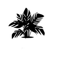  leaf vector, herb silhouette, silhouette plant, silhouette flower, silhouette floral, plantpot, leaf, tree, plant, nature, vector, bamboo, pattern, branch, silhouette, floral, flower, design,