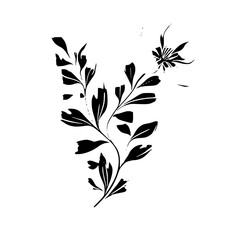  leaf vector, herb silhouette, silhouette plant, silhouette flower, silhouette floral, plantpot, leaf, tree, plant, nature, vector, bamboo, pattern, branch, silhouette, floral, flower, design,