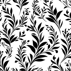 floral seamless pattern, pattern, flower pattern, geometric pattern, diagonal pattern, floral, flower, seamless, design, ornament, vector, decoration, art, wallpaper, leaf, illustration, black, style,