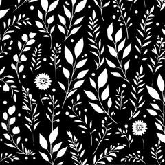 floral seamless pattern, pattern, flower pattern, geometric pattern, diagonal pattern, floral, flower, seamless, design, ornament, vector, decoration, art, wallpaper, leaf, illustration, black, style,