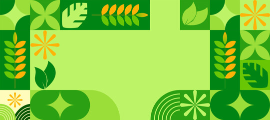 fresh green tropical natural leaf pattern design, leaf design decoration art for backgrounds, banners, covers, business, banners and invitations.