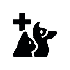 veterinary icon vector illustration