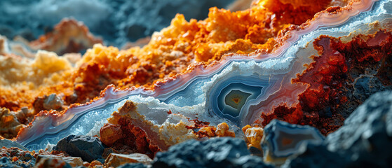 Agate Rock's Intricate Patterns