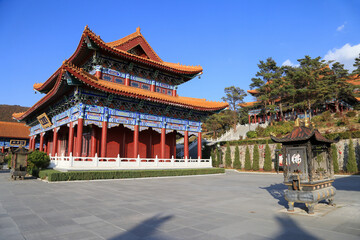 Donglai Buddhist Temple, Yanji City, Jilin Province, China