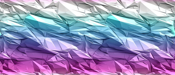Colorful abstract background with a dynamic polygonal pattern in shades of blue and purple