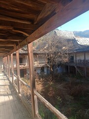 Ruins of old Junga palace, Keonthal, Shimla, India