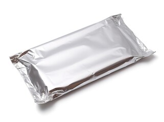 Chocolate with silver packaging keeps the quality of the chocolate in good condition