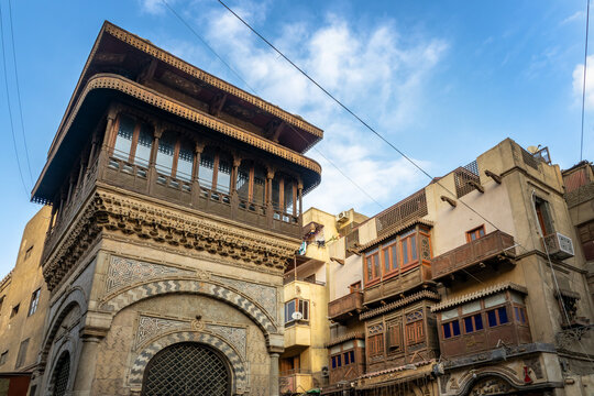 Sabil Kuttab (meaning fountain and school) of Katkhuda, medieval building in the famous El Moez street, Old Cairo, Egypt