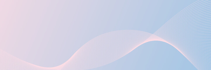 Abstract background vector pink, blue with dynamic waves for wedding design. Futuristic technology backdrop with network wavy lines. Premium template with stripes, gradient mesh for banner or poster