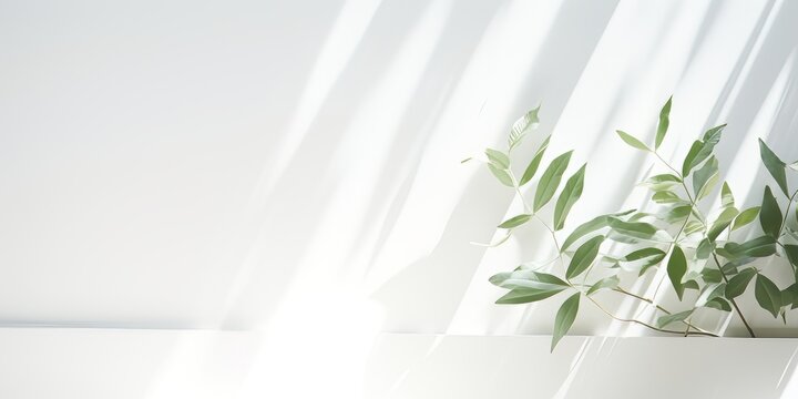 The play of light and shadow: a minimalistic background for products
