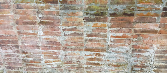 Red brick wall