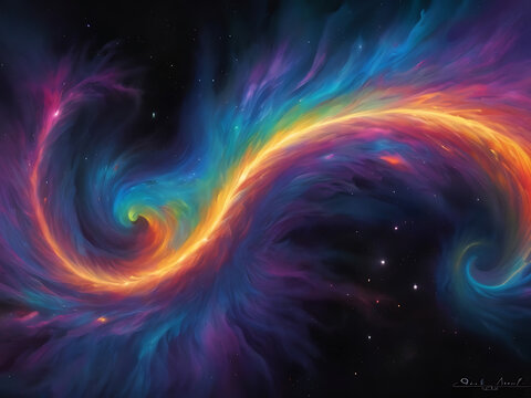 abstract background spectogram full color