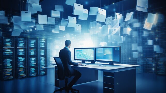 Efficient corporate file handling: robust document database & automation system for seamless information management and knowledge organization