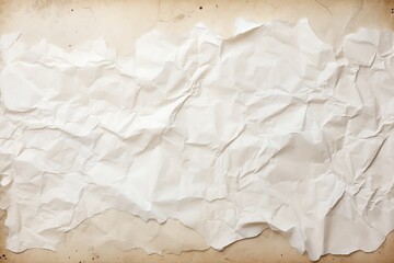 Crumpled paper: harmony and symmetry