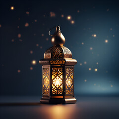 Eld Mubarak, Ramadan kareem lantern isolated