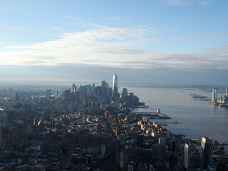 Image of Manhattan during a sunny December morning.
