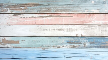 pastel wood wooden white blue With plank texture wall background Through use wash Giving a feeling...