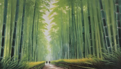 A Stroll Through the Tranquil Kyoto Bamboo Forest