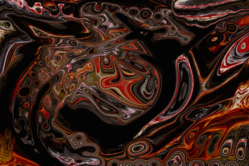 abstract pattern A variety of colors