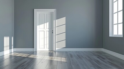 Fototapeta premium empty room with a window