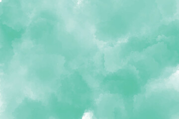 Artistic blue watercolor abstract hand paint square background. Light blue white liquid fluid grunge watercolor cloud texture dust banner. Cloudy sky concept color splash effect, splatter, stain, blob