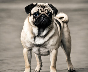 Obraz premium Pug