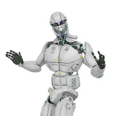 beta tester mech is explaning the plan