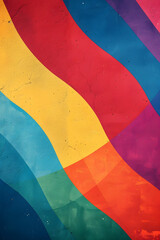 Minimalist shapeless vibrant colorful abstract rainbow colors background wallpaper