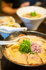 Enjoy authentic Japanese ramen cuisine