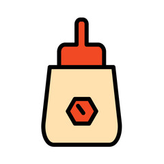 Bottle Heater Sterilizer Filled Outline Icon
