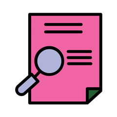 Case Cases Check Filled Outline Icon