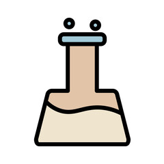 Dna Science Study Filled Outline Icon