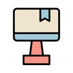 Learn School Study Filled Outline Icon