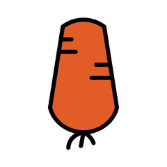 Fresh Harvest Vegetable Filled Outline Icon