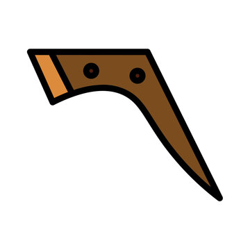 recommend clip art: Boomerang Weapons Weapon Filled Outline Icon